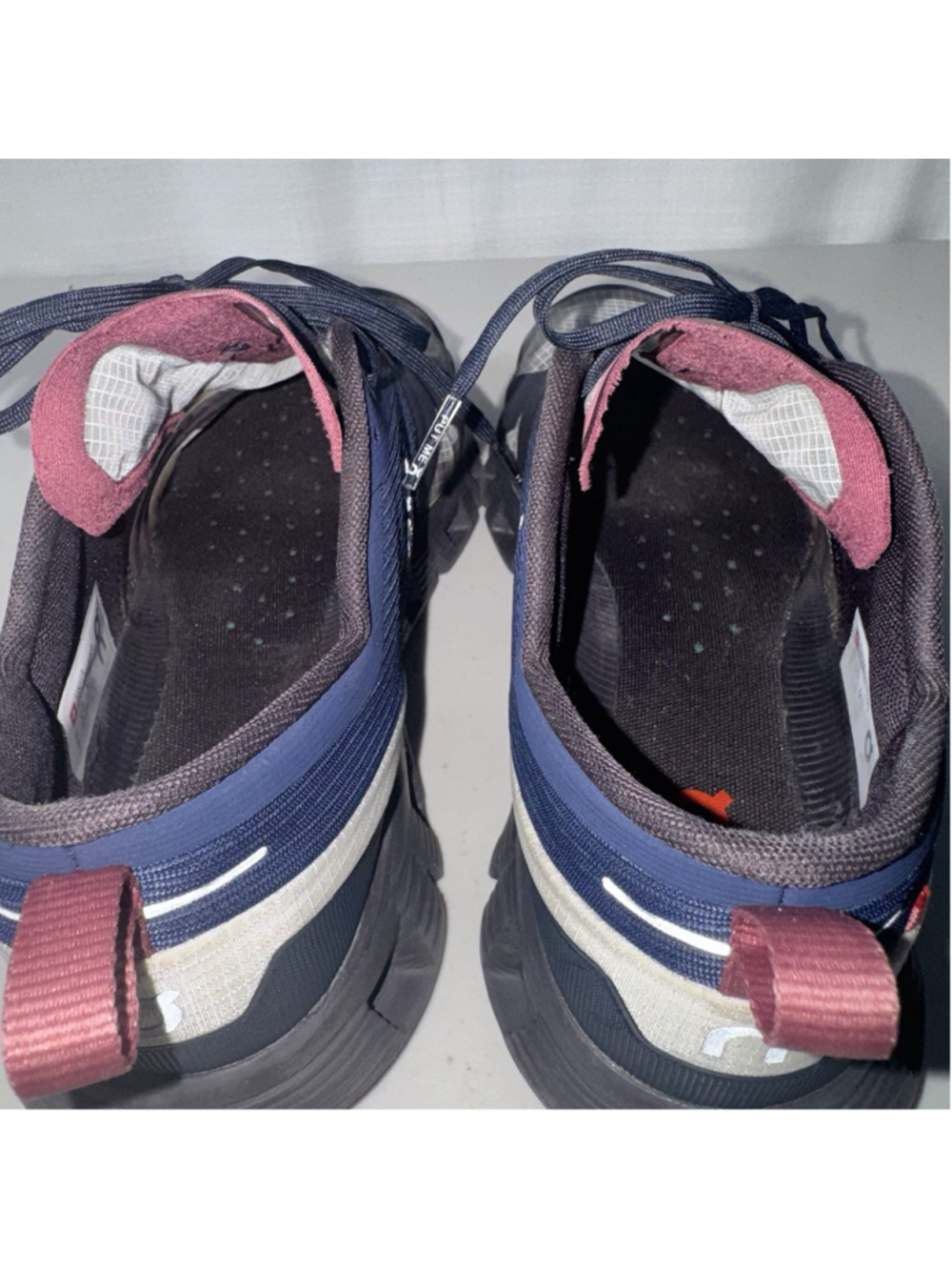 On Cloud X Shift Ink/Cherry Men's Size 10 Athletic Running Sneaker - Picture 7 of 12